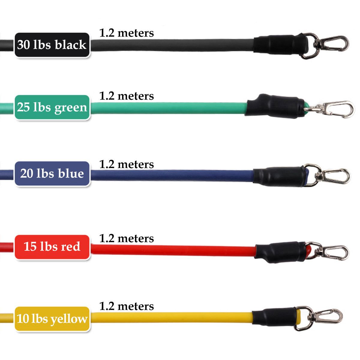 Fitness Rally Elastic Rope Resistance Band 