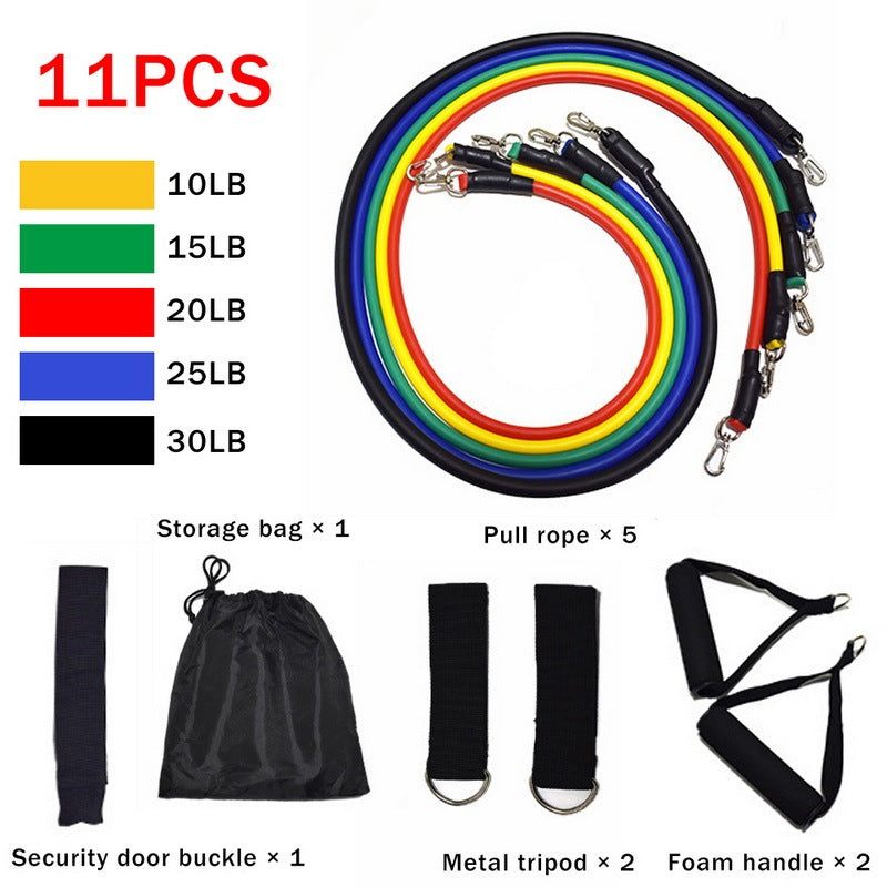 Fitness Rally Elastic Rope Resistance Band 