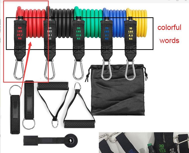 Fitness Rally Elastic Rope Resistance Band 