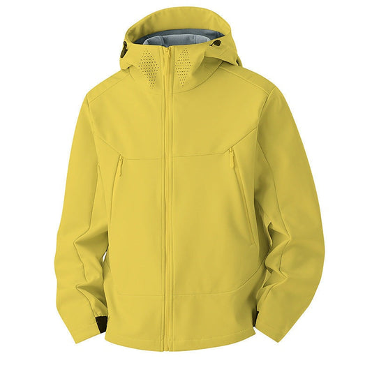 Soft Shell Men's Windproof Waterproof Outdoor Shell Jacket – Stay Prot