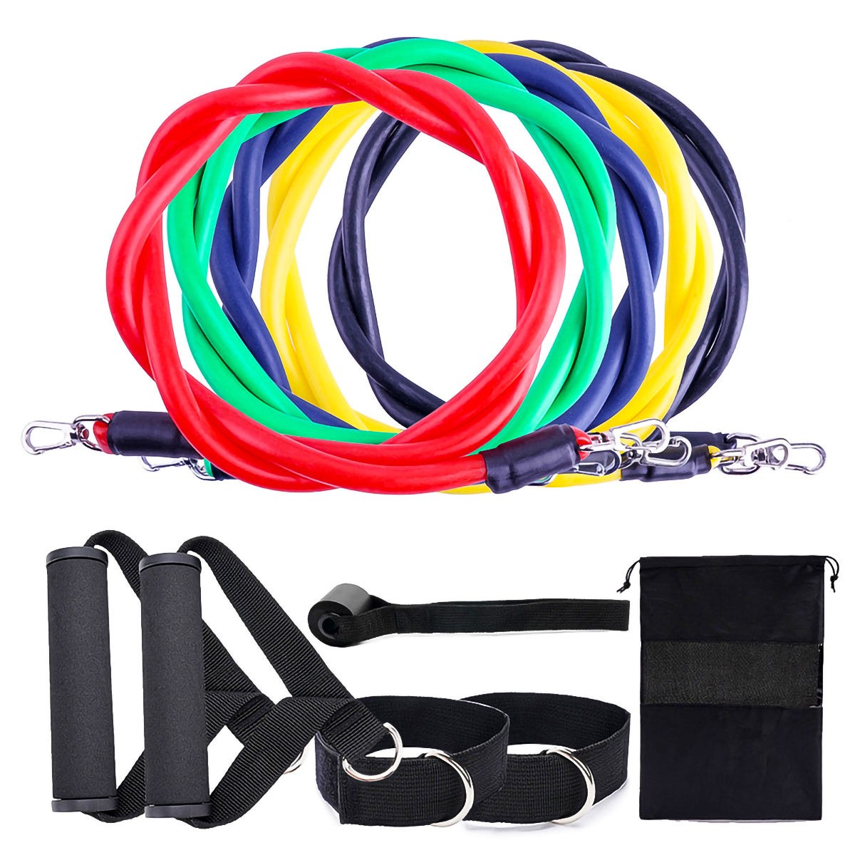 Fitness Rally Elastic Rope Resistance Band 