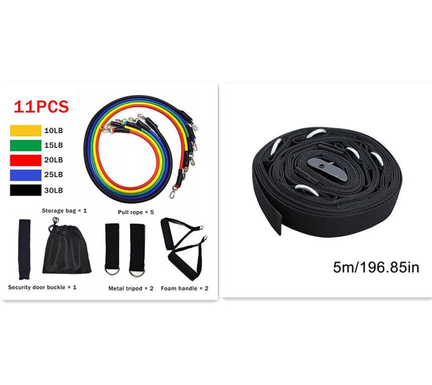Fitness Rally Elastic Rope Resistance Band 