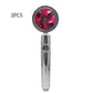Propeller Driven Shower Head Pressure Nozzle