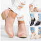 Autumn Women Shoes Retro High Heel Ankle Boots
