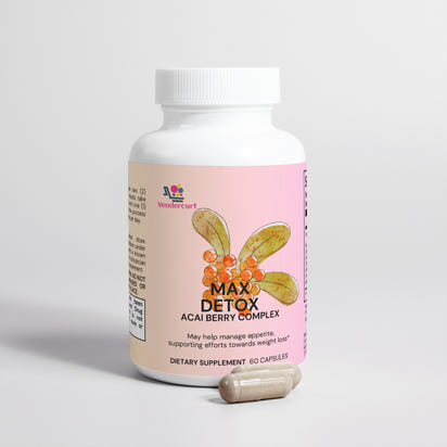 Max Detox Acai Berry Powerful Cleanse, Antioxidant Support