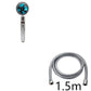 Propeller Driven Shower Head Pressure Nozzle - Adjustable Pressure