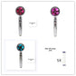 Propeller Driven Shower Head Pressure Nozzle - Adjustable Pressure