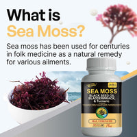 Black Seed Oil Bladder Wrack Turmeric 16-in-1 Supplements Joint Support Sea Moss Capsule