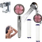 Propeller Driven Shower Head Pressure Nozzle