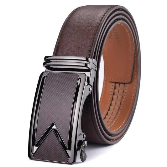 Genuine Leather Men's Comfort Belt