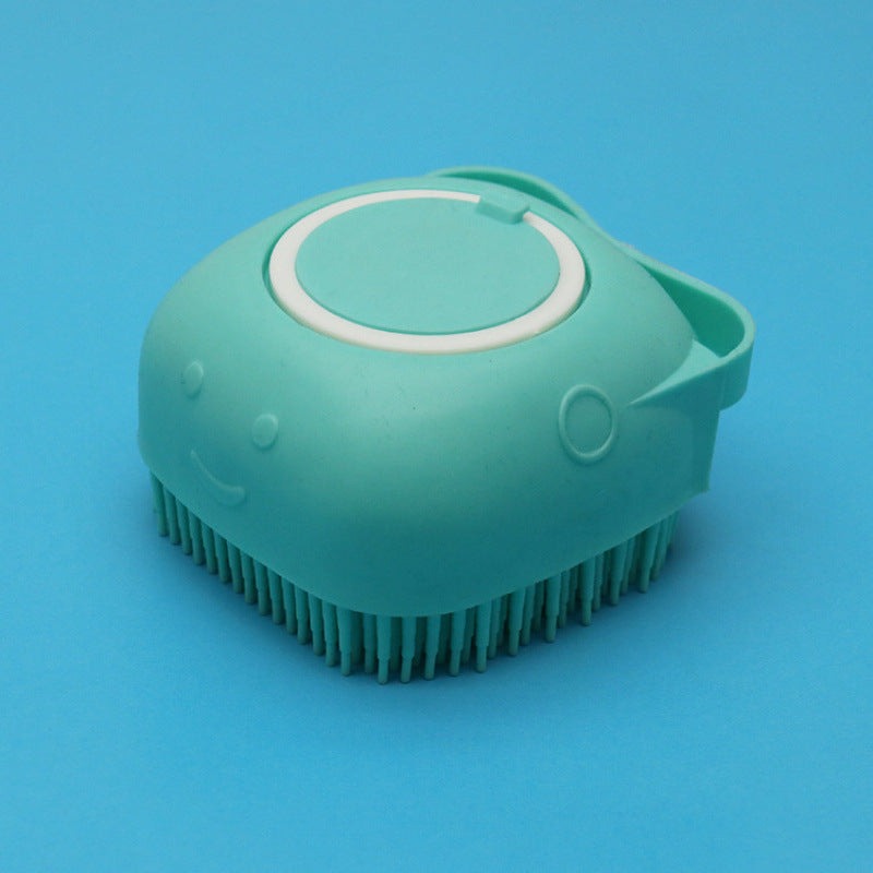 silicone pet massage gloves brush for gentle dog bath and grooming