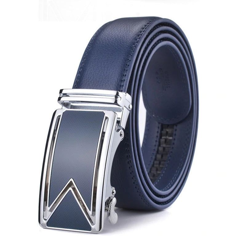 Genuine Leather Men's Comfort Belt