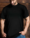 Plus Size Mens 3D Older Mens Graphic Tee 